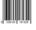 Barcode Image for UPC code 0038100181329