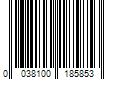 Barcode Image for UPC code 0038100185853