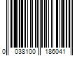 Barcode Image for UPC code 0038100186041