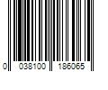 Barcode Image for UPC code 0038100186065