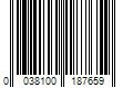 Barcode Image for UPC code 0038100187659