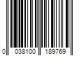 Barcode Image for UPC code 0038100189769