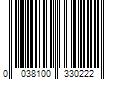 Barcode Image for UPC code 0038100330222. Product Name: NestlÃ© Purina PetCare Company Purina Moist and Meaty Soft Dog Food Burger  Cheddar Cheese  Wet Dog Food  6 oz Pouches (12 Pack)