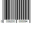 Barcode Image for UPC code 0038200000094