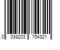 Barcode Image for UPC code 0038203754321