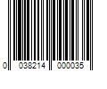 Barcode Image for UPC code 0038214000035