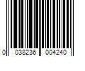 Barcode Image for UPC code 0038236004240