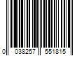 Barcode Image for UPC code 0038257551815