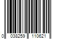 Barcode Image for UPC code 0038259110621