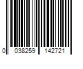 Barcode Image for UPC code 0038259142721