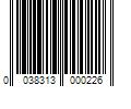 Barcode Image for UPC code 0038313000226