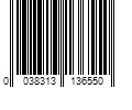 Barcode Image for UPC code 0038313136550