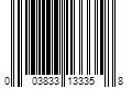 Barcode Image for UPC code 003833133358