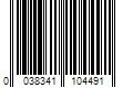 Barcode Image for UPC code 0038341104491