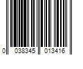 Barcode Image for UPC code 0038345013416