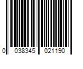 Barcode Image for UPC code 0038345021190