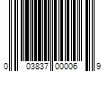 Barcode Image for UPC code 003837000069