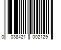 Barcode Image for UPC code 0038421002129