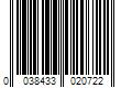 Barcode Image for UPC code 0038433020722