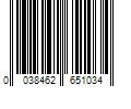 Barcode Image for UPC code 0038462651034