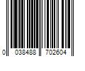 Barcode Image for UPC code 0038488702604