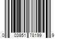 Barcode Image for UPC code 003851781999