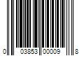 Barcode Image for UPC code 003853000098