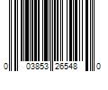 Barcode Image for UPC code 003853265480