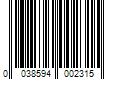 Barcode Image for UPC code 0038594002315