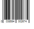 Barcode Image for UPC code 0038594002674