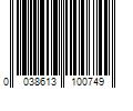 Barcode Image for UPC code 0038613100749