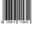 Barcode Image for UPC code 0038613115842