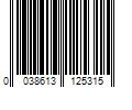 Barcode Image for UPC code 0038613125315