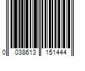 Barcode Image for UPC code 0038613151444