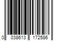 Barcode Image for UPC code 0038613172586