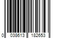 Barcode Image for UPC code 0038613182653