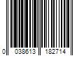 Barcode Image for UPC code 0038613182714