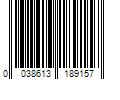 Barcode Image for UPC code 0038613189157