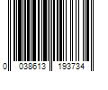 Barcode Image for UPC code 0038613193734