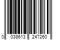 Barcode Image for UPC code 0038613247260