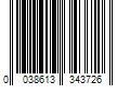 Barcode Image for UPC code 0038613343726