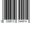 Barcode Image for UPC code 0038613344914