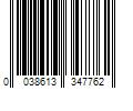 Barcode Image for UPC code 0038613347762