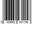 Barcode Image for UPC code 0038662931158