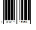 Barcode Image for UPC code 0038675119109