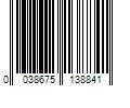 Barcode Image for UPC code 0038675138841