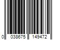 Barcode Image for UPC code 0038675149472