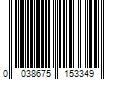 Barcode Image for UPC code 0038675153349