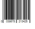 Barcode Image for UPC code 0038675213425