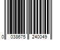 Barcode Image for UPC code 0038675240049